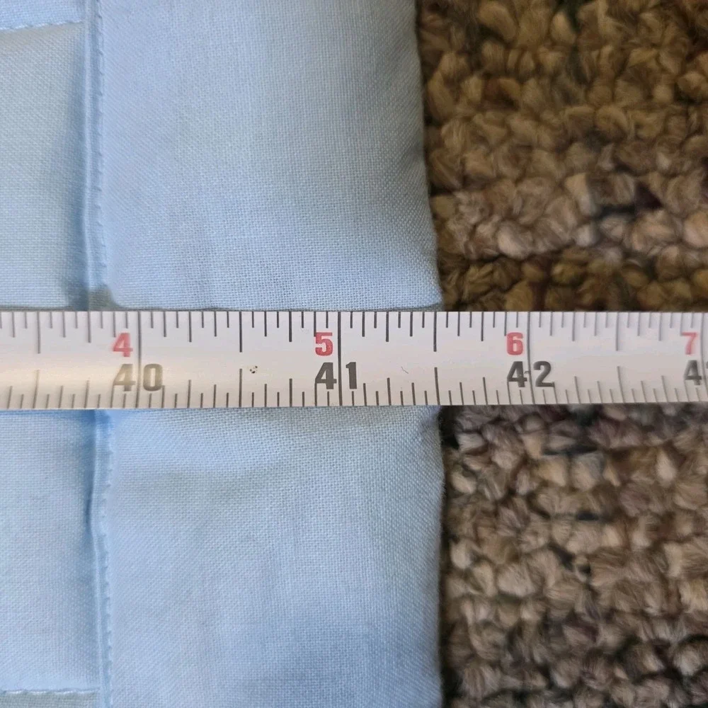 Baby Quilt Handmade Boy's Blue Crib Blanket 33½